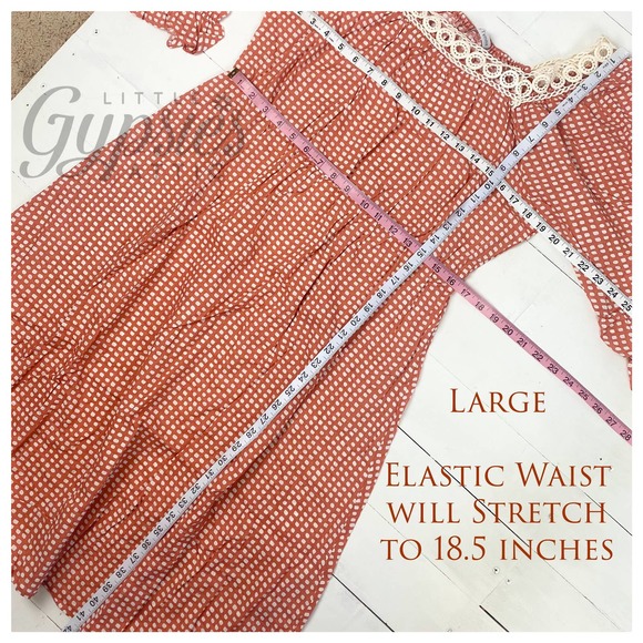 Handmade Farmhouse Prairie Midi Dress - Picture 14 of 15